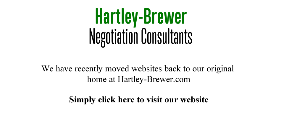 Negotiation skills training